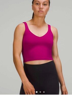 Lululemon Align tank in ripened raspberry